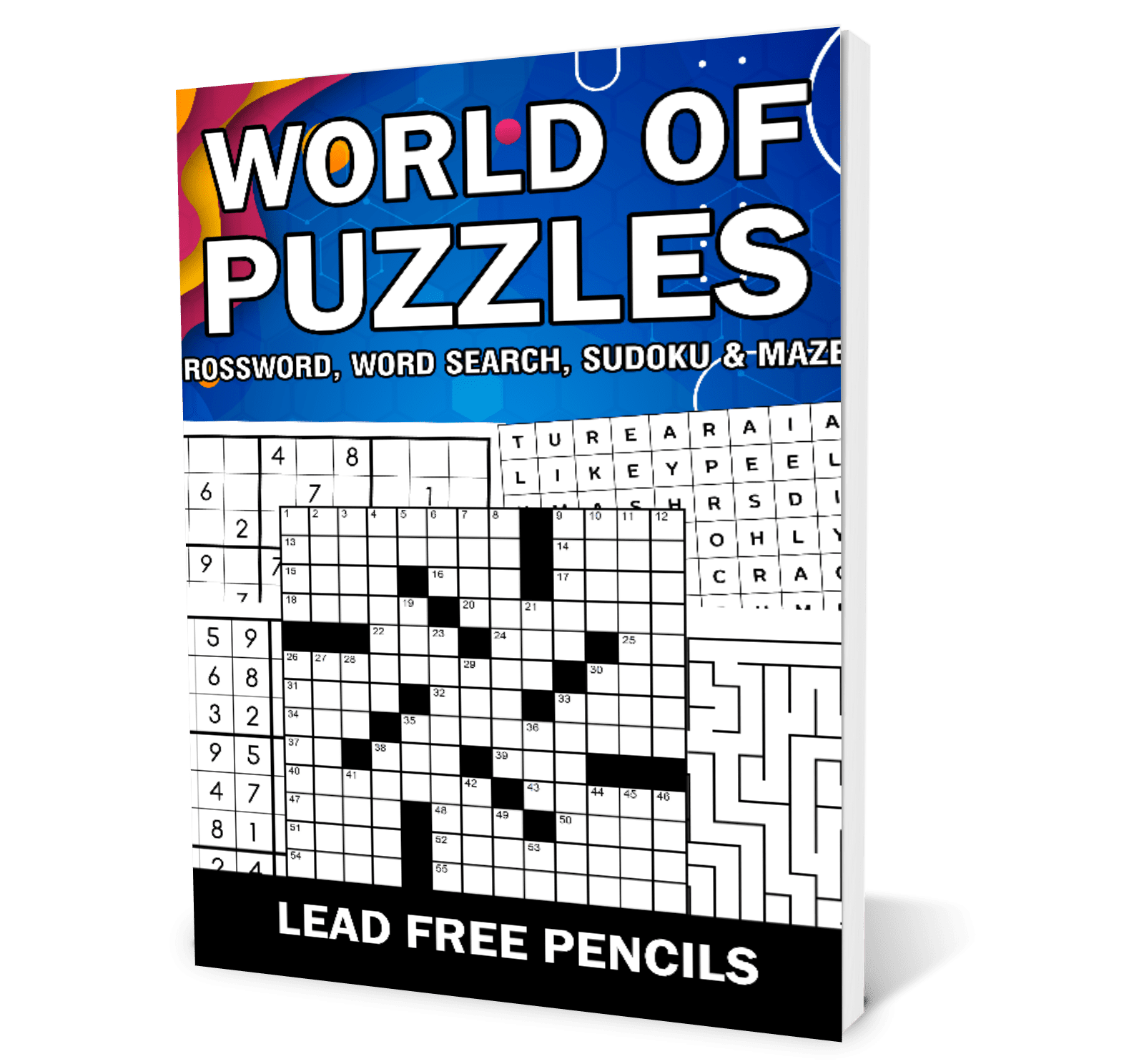 World of Puzzles: Crossword, Word Search, Sudoku & Mazes